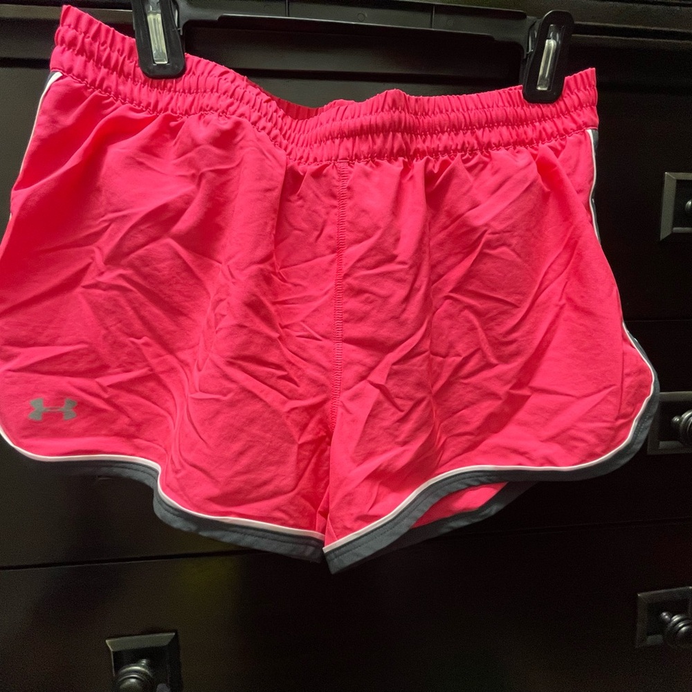 Under Armour Women's Pink Athletic Shorts